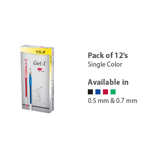 Dollar Gel-1 0.7mm Ink Roller ball Pen Pack of 12's-Ultra Ink Document Pen ColorWaves