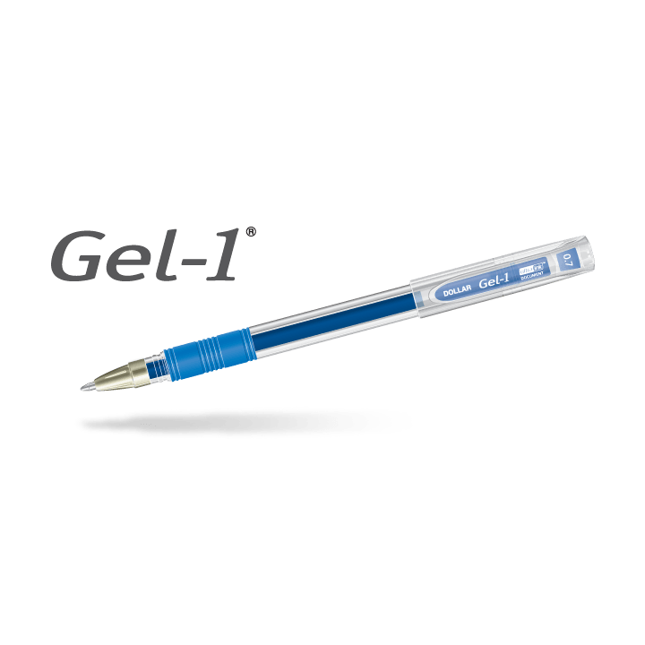 Dollar Gel-1 0.7mm Ink Roller ball Pen Pack of 12's-Ultra Ink Document Pen ColorWaves