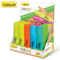 Dollar Neon Highlighter HL-625 Assorted Color ColorWaves