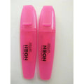 Dollar Neon Highlighter HL-625 Pack of 10's Single Color ColorWaves