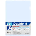 Double A L Shape Clear Folder A4 ColorWaves