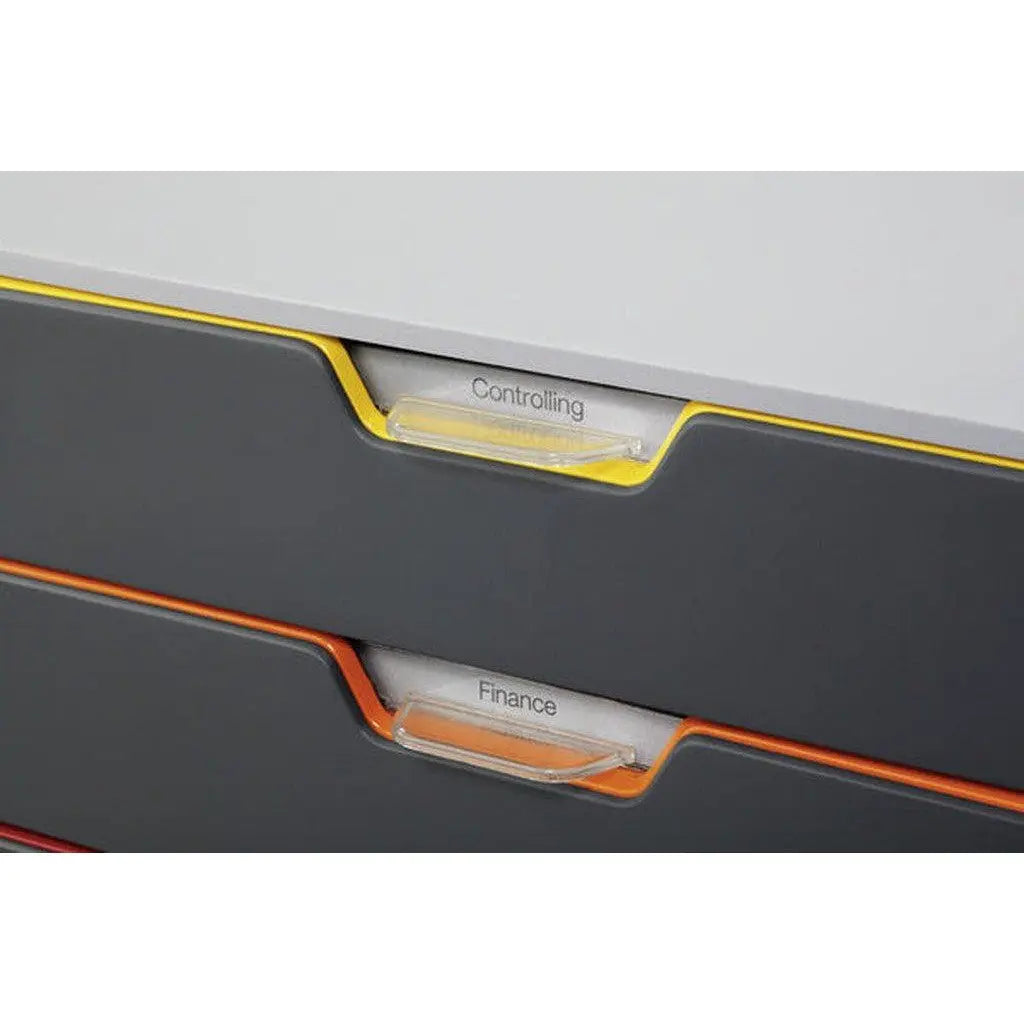 Durable 5 Drawer Plastic Cabinet 7605 ColorWaves