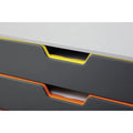 Durable 5 Drawer Plastic Cabinet 7605 ColorWaves