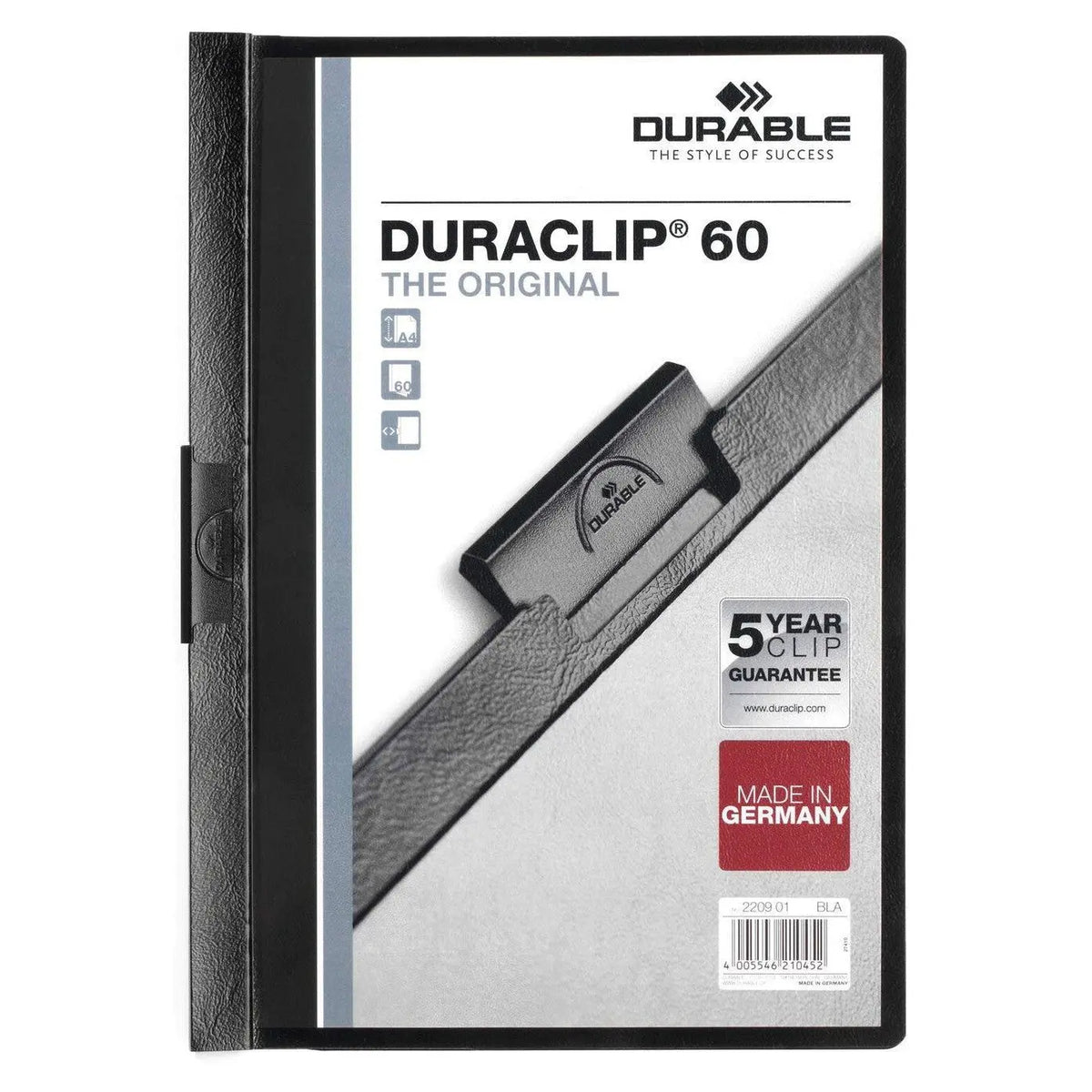 Durable Clip folder Duraclip 1-60 A4 Size ColorWaves