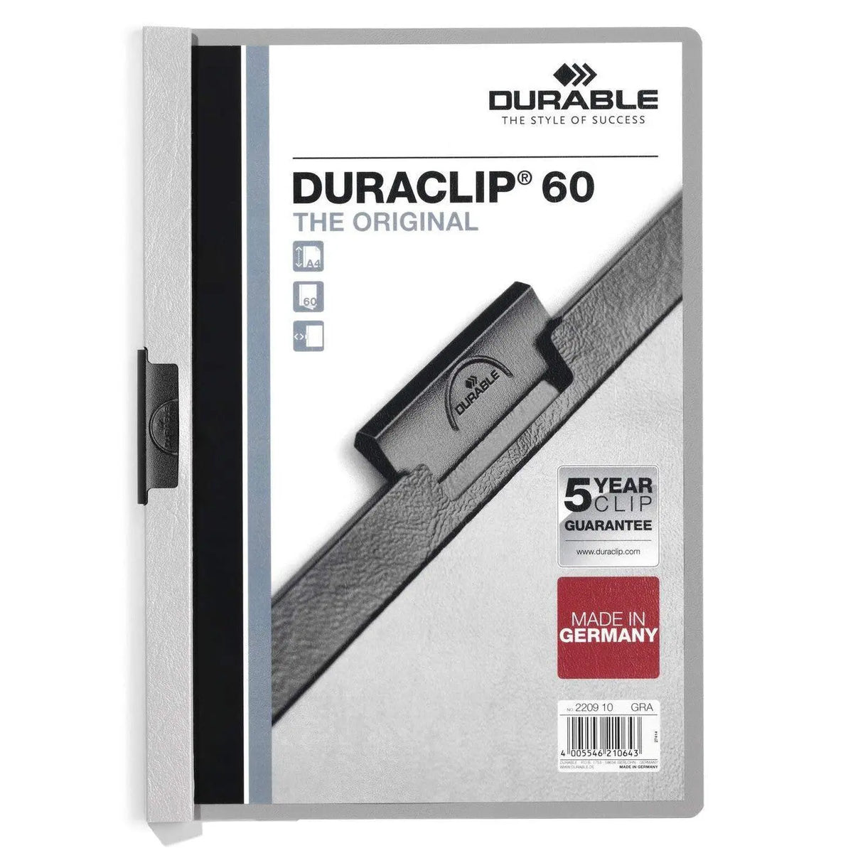 Durable Clip folder Duraclip 1-60 A4 Size ColorWaves