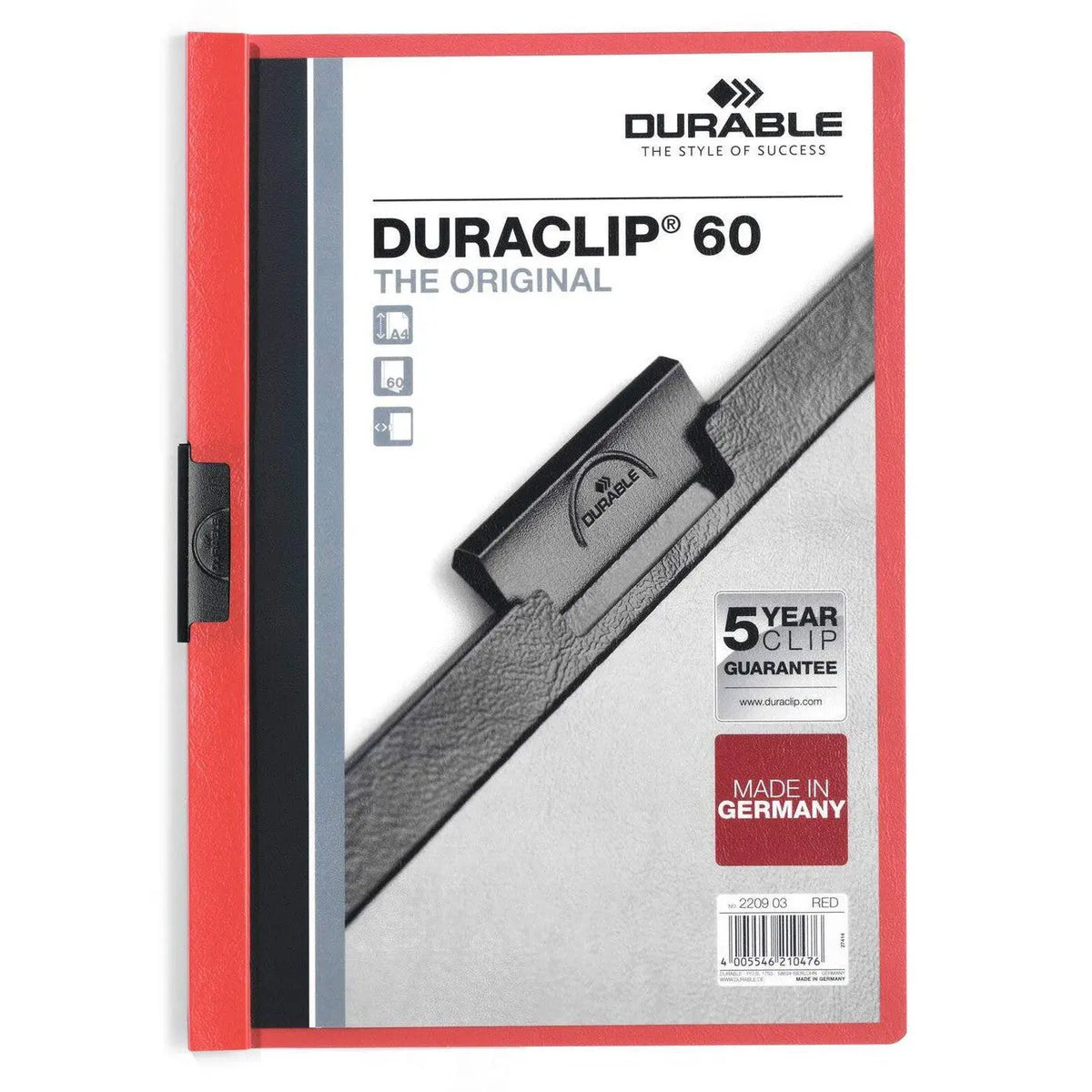 Durable Clip folder Duraclip 1-60 A4 Size ColorWaves