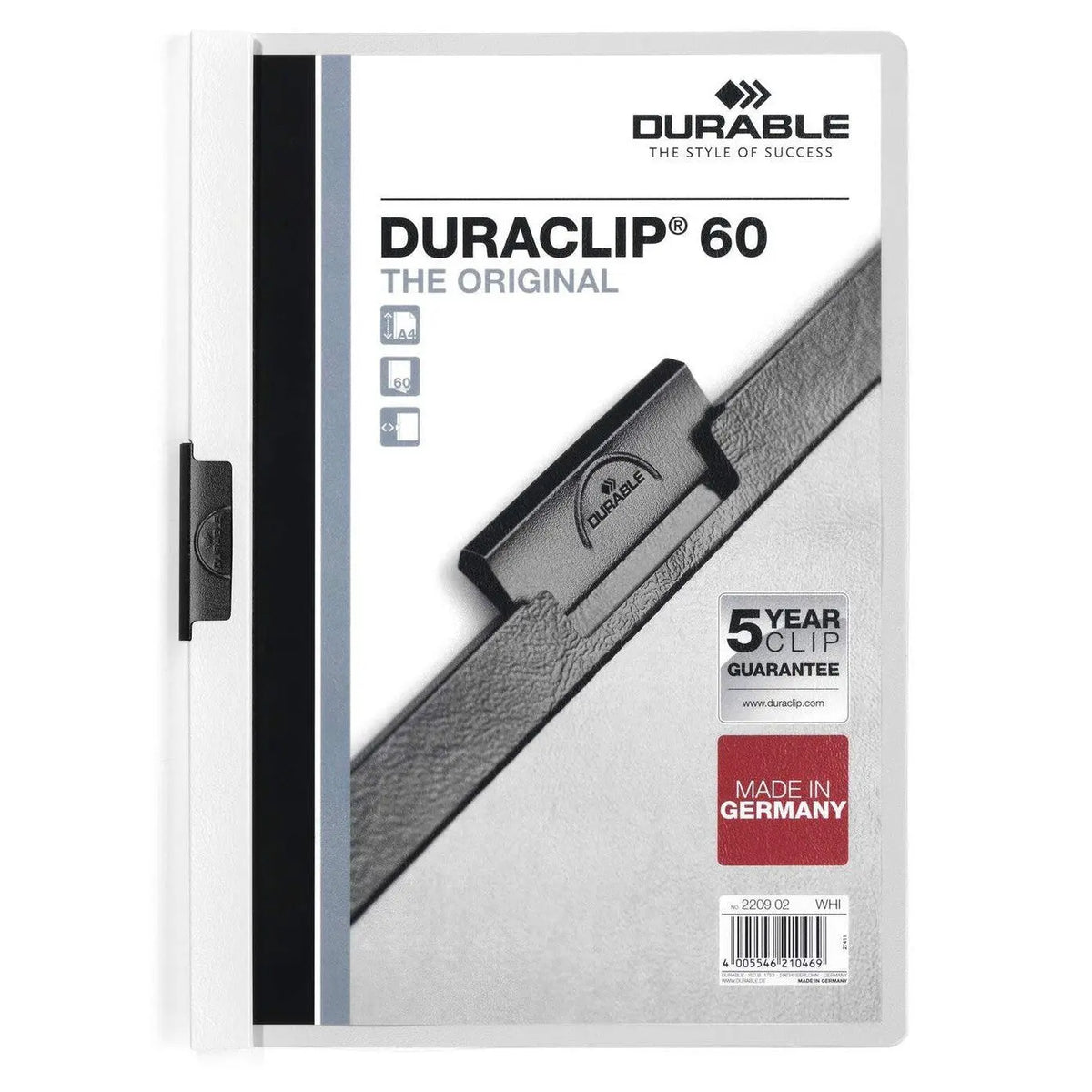 Durable Clip folder Duraclip 1-60 A4 Size ColorWaves