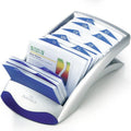 Durable Desk Visifix Buisness Card Index 2413 ColorWaves