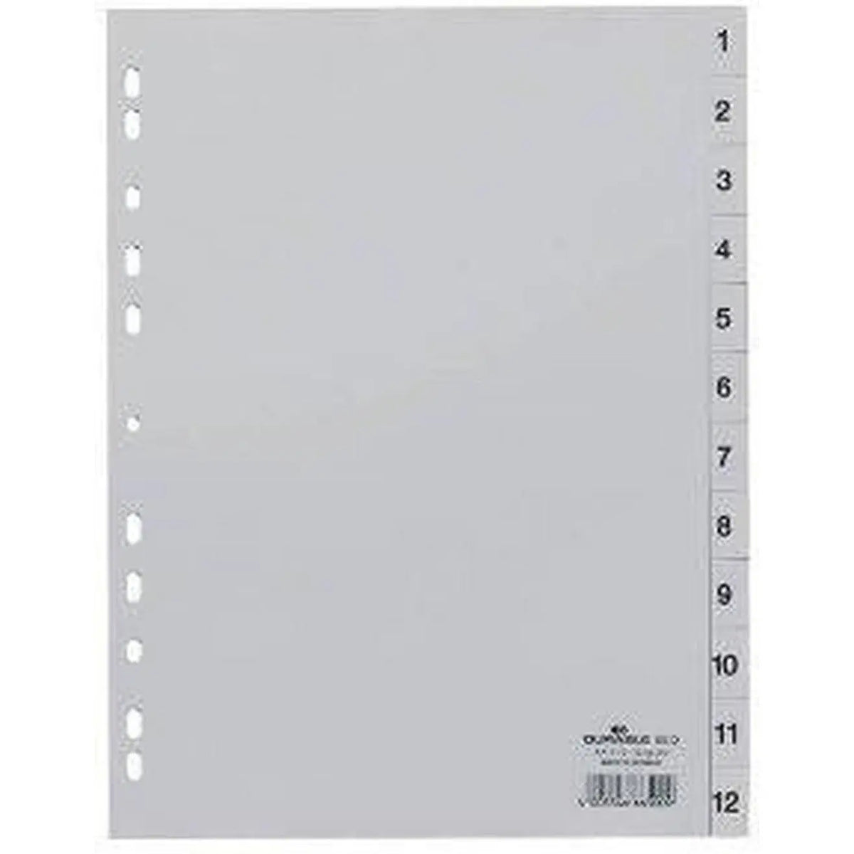 Durable Dividers Set 1 To 12 ColorWaves