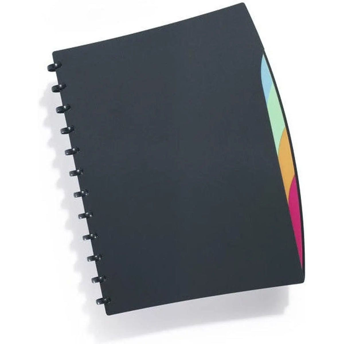 Durable Duralook Style Display Book With 4 Part Index 2435 ColorWaves
