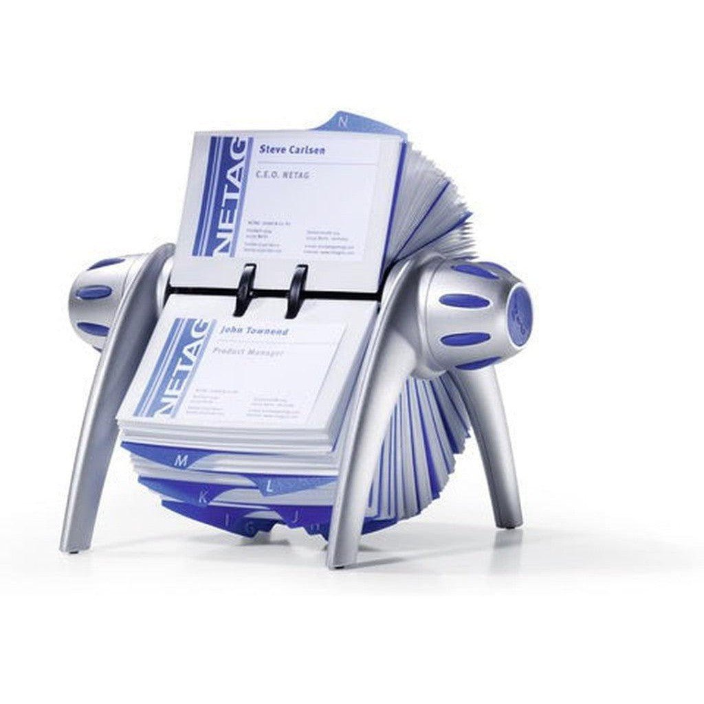 Durable Visifix Rotary Index For Buisness Card Storage 2417 ColorWaves