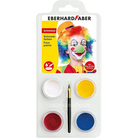EBERHARD FABER Face paints set of 4 - Clown ColorWaves