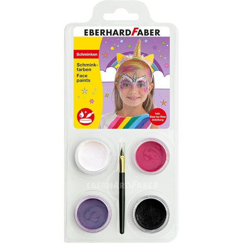 EBERHARD FABER Face paints set of 4 - Unicorn ColorWaves
