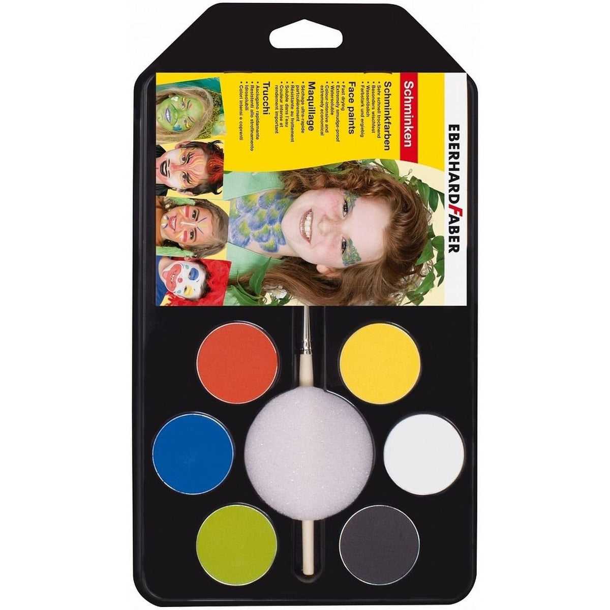 EBERHARD FABER Makeup Paint Set Of 6 Colors ColorWaves
