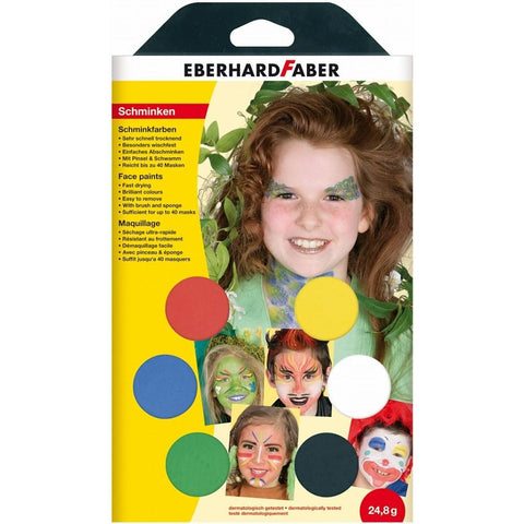 EBERHARD FABER Makeup Paint Set Of 6 Colors ColorWaves