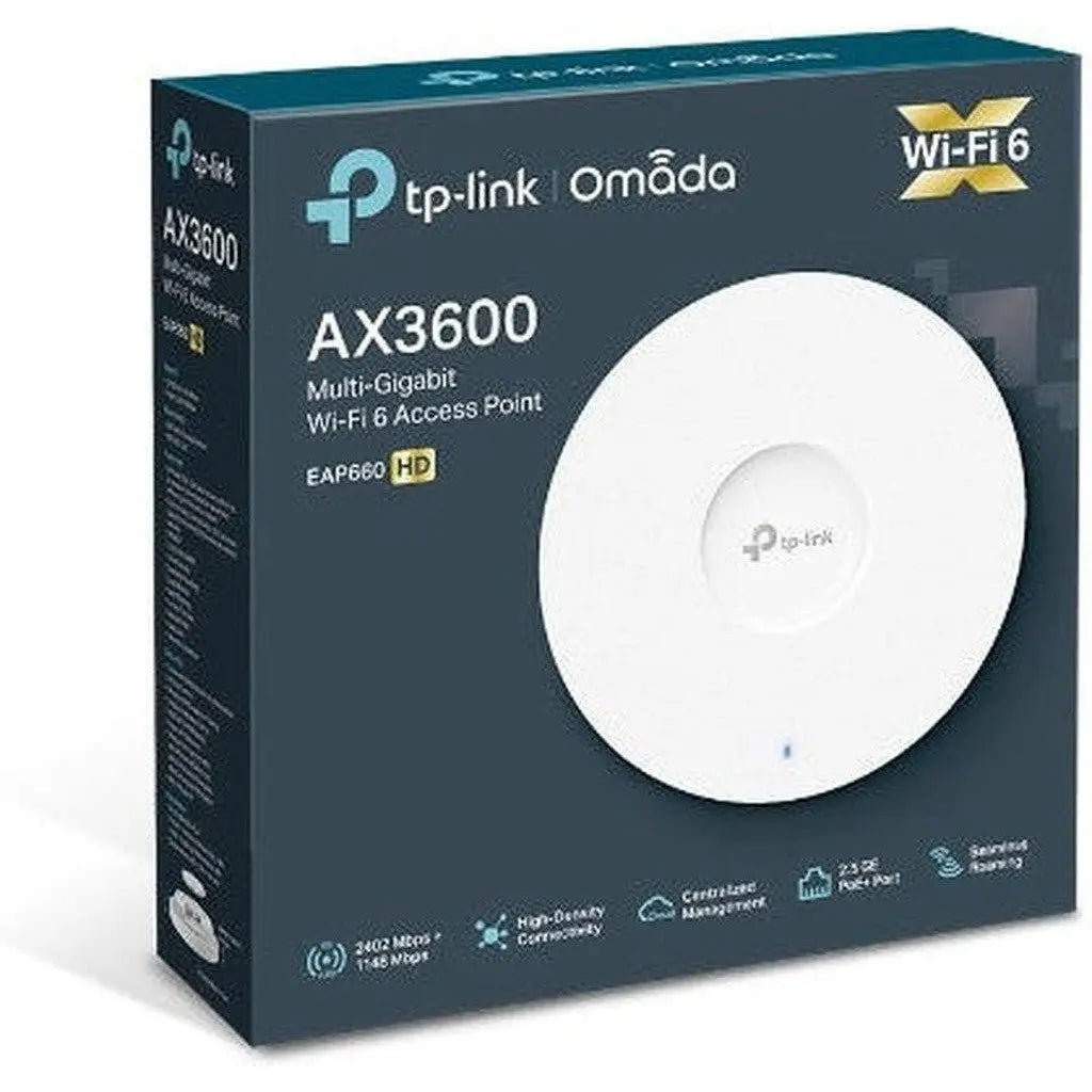 Eap660Hd Tp-Link Ax3600 Wireless Dual Band Multi-Gigabit Ceiling Mount Access Point TP-Link