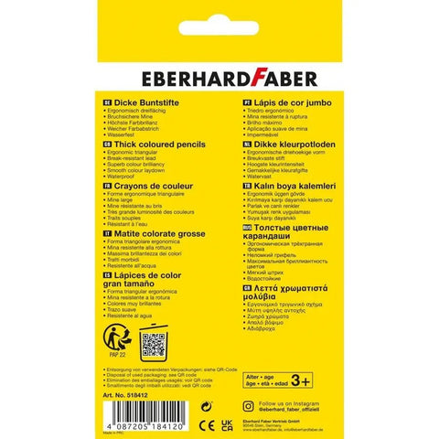 Eberhardt Faber 12 TRI Winner colored pencils ColorWaves
