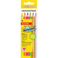 Eberhardt Faber 6 Tri Winner Pencils, Bright Colours ColorWaves