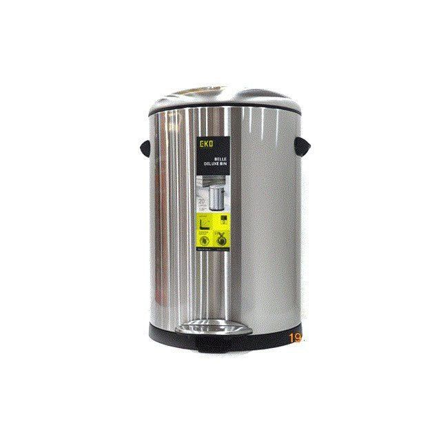 Eko Stainless Dustbin Luxury 20 Liter - EK9217-20L ColorWaves