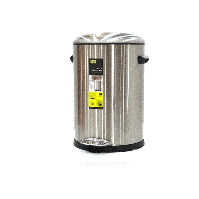 Eko Stainless Dustbin Luxury 20 Liter - EK9268-20L ColorWaves