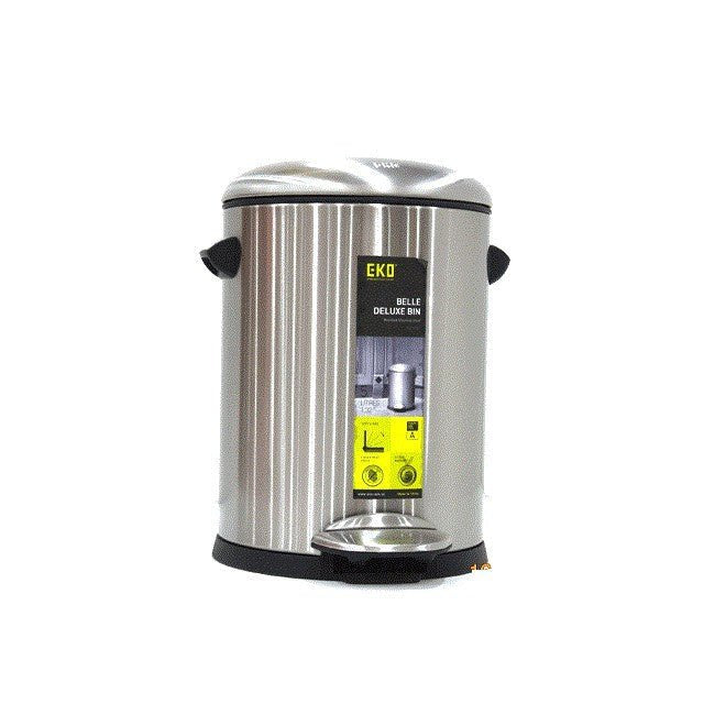 Eko Stainless Dustbin Luxury 5 Liter - EK9209-5L ColorWaves