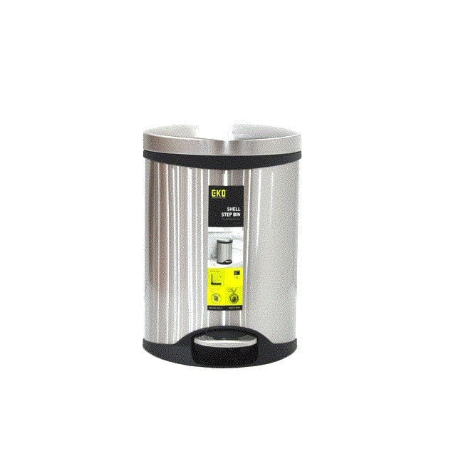 Eko Stainless Dustbin Luxury 6 Liter - EK9218-6L ColorWaves