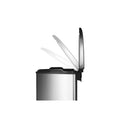 Eko Stainless Dustbin Luxury 9 Liter - EK9209-9L ColorWaves