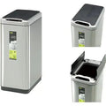 Eko Stainless Sensor Brushed Dustbin 30 Liter - EK9277MT-30L ColorWaves