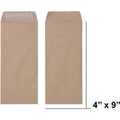 Envelope 9 x 4 inch (115 x 225mm) Brown Or White Pack Of 50 ColorWaves