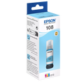 Epson 108 Light Cyan Ink Bottle – 7200 Pages/ 70 ml/ Light Cyan Color/ Ink Bottle Epson