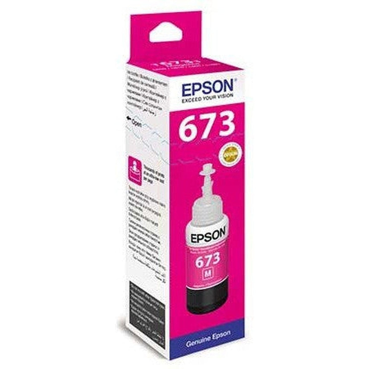 Epson T6733 Magenta Ink Bottle 70Ml Epson