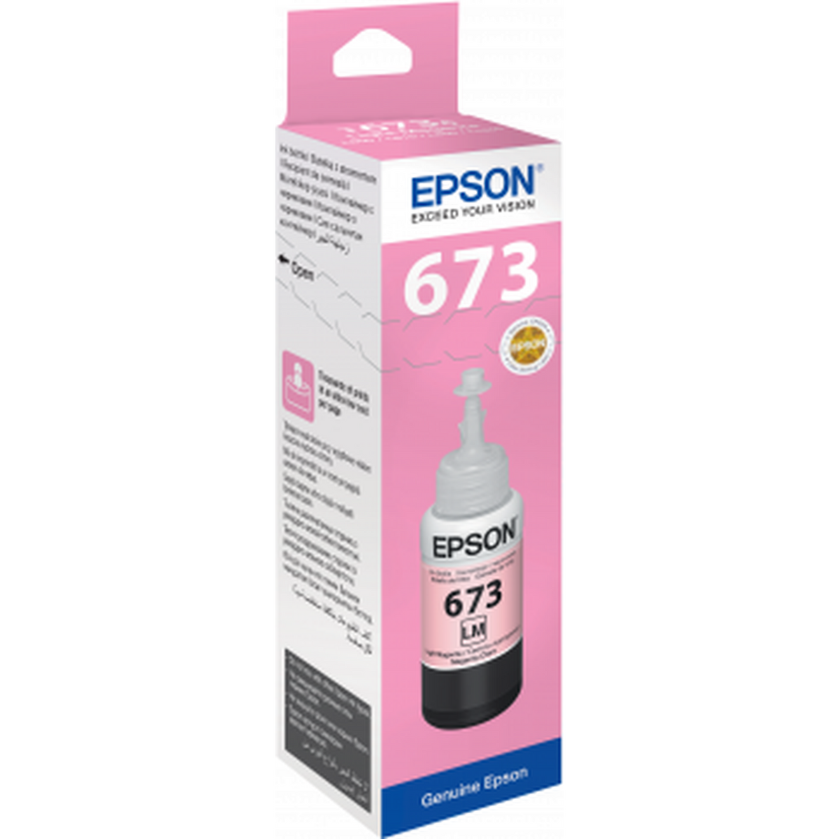 Epson T6736 Light Magenta Ink Bottle 70Ml Epson