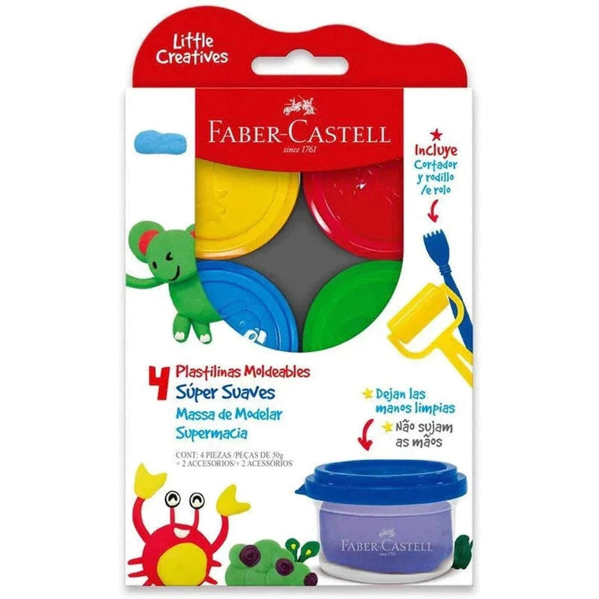 Faber Castel Super Soft Modeling Clay ColorWaves