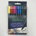 Faber Castell 10 Grip Fineliner Pens ColorWaves