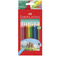 Faber Castell 12 Tri Grip Colored Pencils ColorWaves