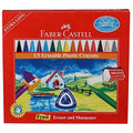 Faber Castell 15 Long Colored Crayons ColorWaves