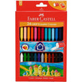 Faber Castell 24 Grip Erasable Crayons ColorWaves