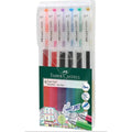 Faber Castell 6 Fast Gel Pen Set ColorWaves