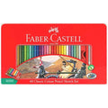 Faber Castell 60 Classic Color Pencils Metal Tin Case Box ColorWaves