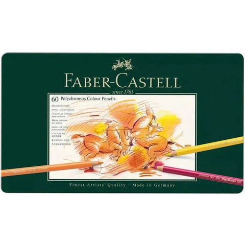 Faber Castell 60 Polychromos Colour Pencils ColorWaves