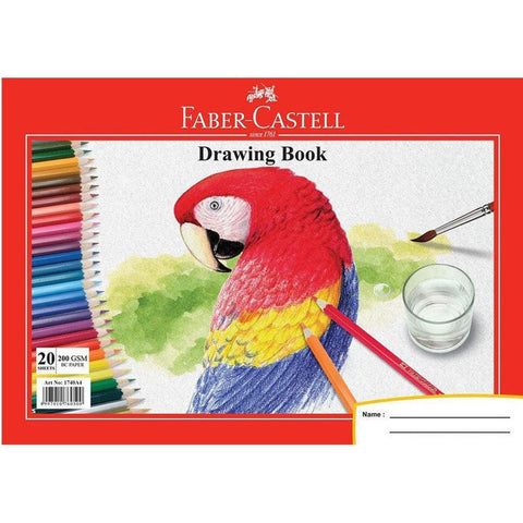 Faber-Castell - A4 Drawing Book 20 Sheets ColorWaves