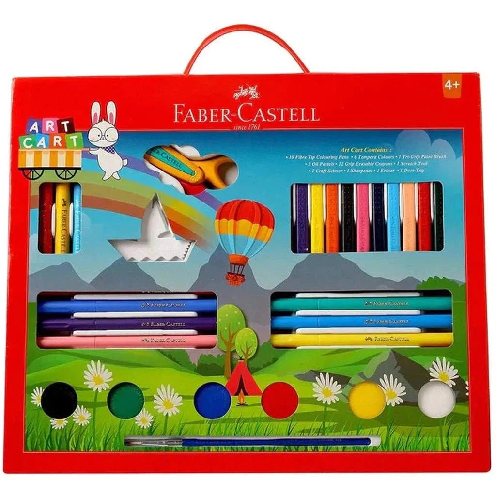 Faber Castell Art Cart Coloring Kit ColorWaves