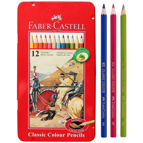 Faber Castell Colored Pencils 12 Colors ColorWaves