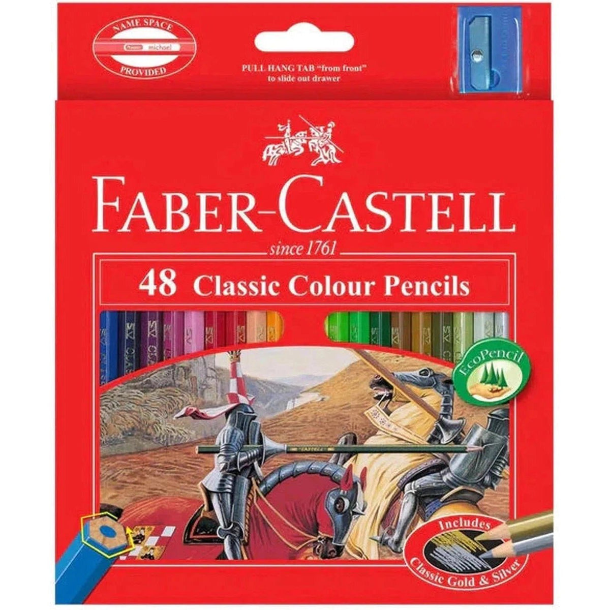 Faber Castell Colored Pencils 48 Colors ColorWaves