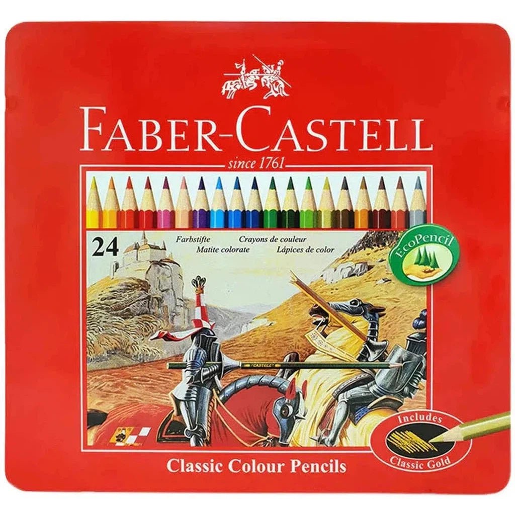 Faber Castell Colored Pencils 24 Colors ColorWaves