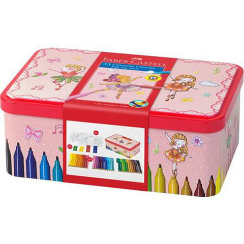 Faber Castell Connector Felt Tip Pen Set Ballerina 25 Colors ColorWaves
