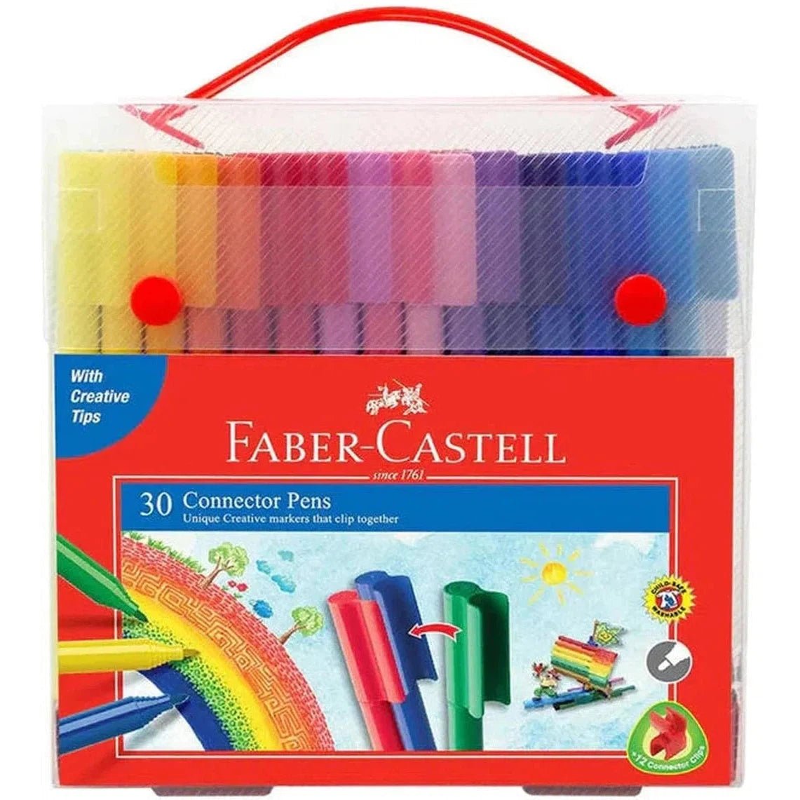Faber Castell Connector Markers 30 Colors ColorWaves