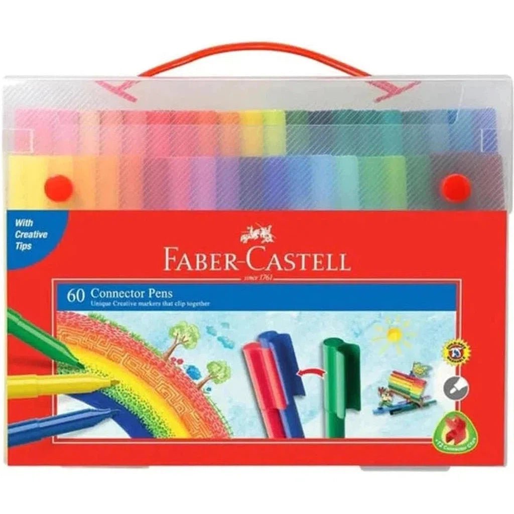 Faber Castell Connector Markers 60 Colors ColorWaves