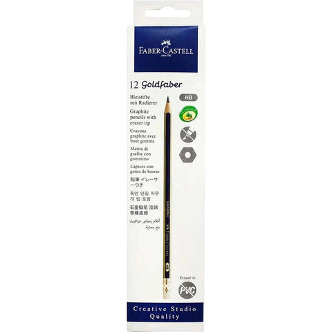 Faber Castell Gold Faber Pencil With Eraser ColorWaves