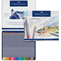 Faber Castell Goldfaber Aqua Watercolour Pencil Tin Of 24 ColorWaves